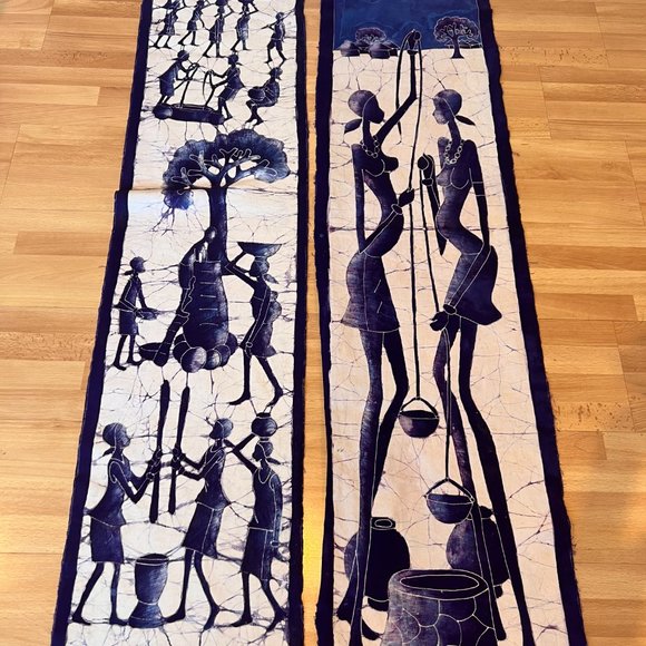 African Batik Wall Hangings - Picture 3 of 5